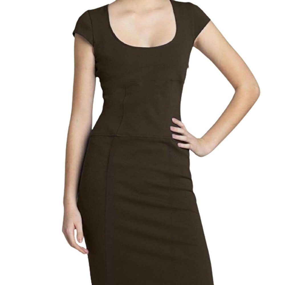 DIANE VON FURSTENBERG DVF 6 Pencil Dress Domino